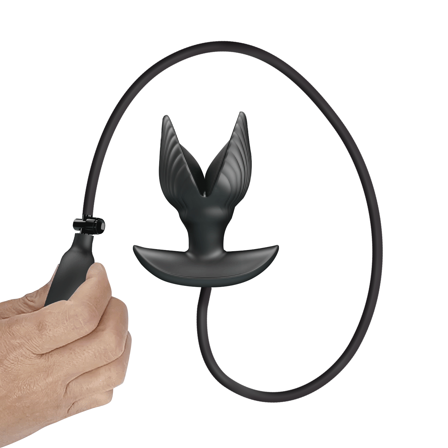 Пробка с увеличением объема и вибрацией "Pretty Love Manson" ракушка 